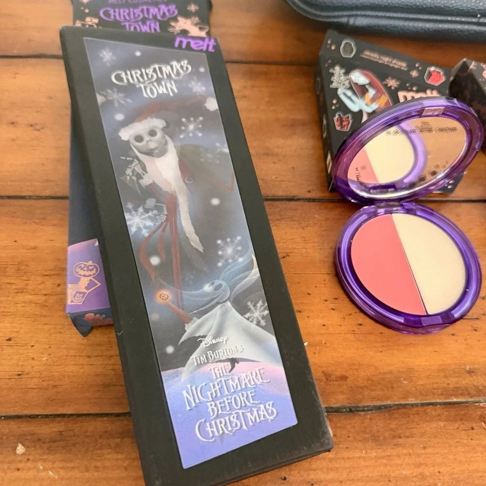 NEW complete Set Melt Cosmetics Nightmare Before Christmas Limited Edition